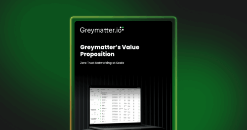 Greymatter's Value Proposition